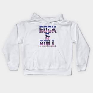 Rock & Roll 1980s Kids Hoodie